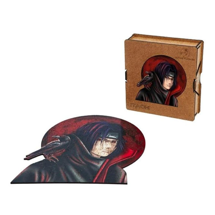 itachi wooden puzzle packaging view