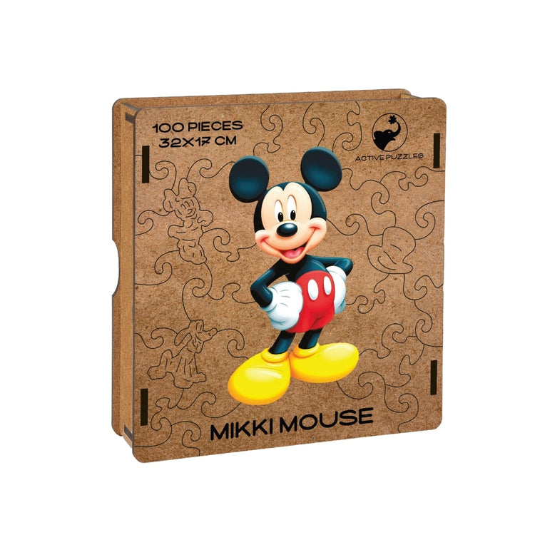 Mickey Mouse Wooden Puzzle boxing view