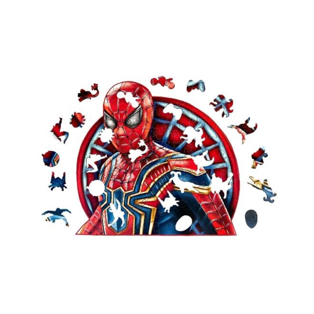 Spiderman Wooden Puzzle missing parts