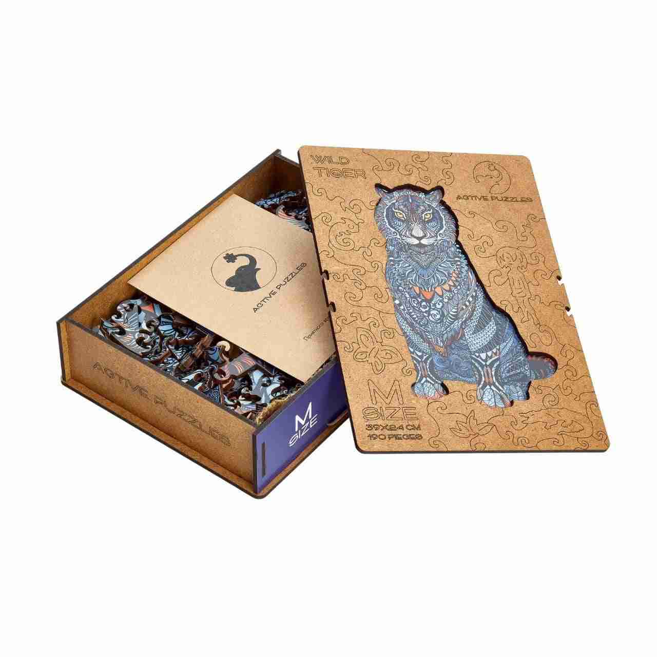 Removable Wooden Puzzles Box