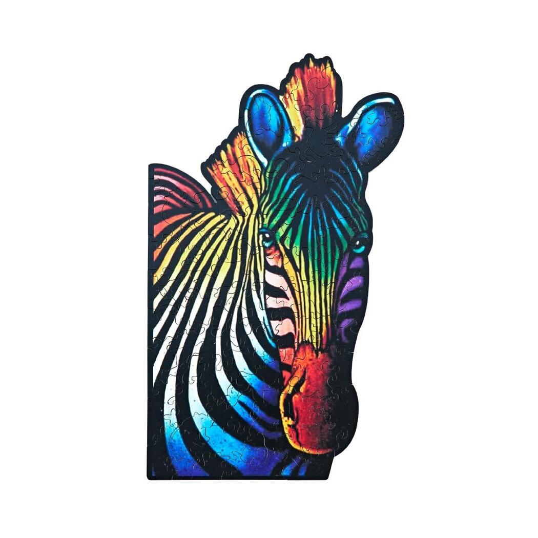 Zebra Wooden Puzzle | zebra jigsaw puzzle Active Puzzles
