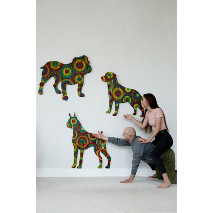 Labrador JIgsaw Puzzle dinning room view