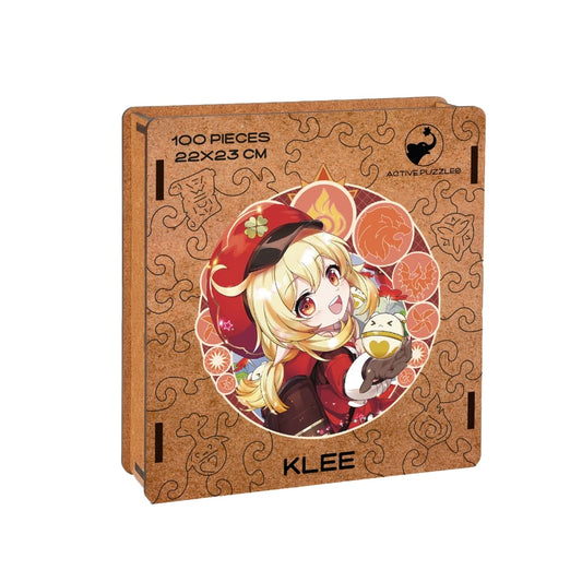 Klee Wooden Puzzle boxing view