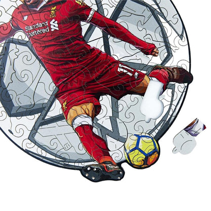 Soccer Stars Player 3 Wooden Puzzle Active Puzzles