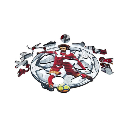 Soccer Stars Player 3 Wooden Puzzle Active Puzzles